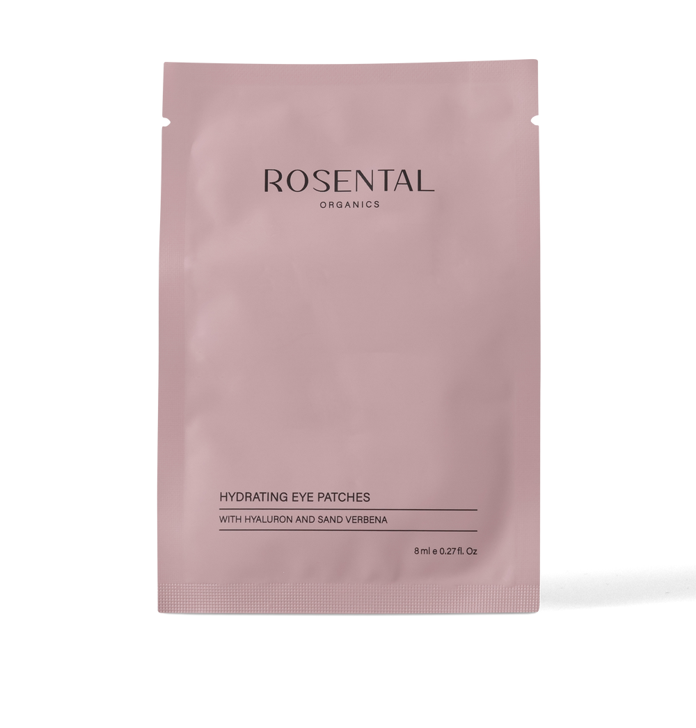 Die Hydrating Eye Patches mit Hyaluron von Rosental Organics.