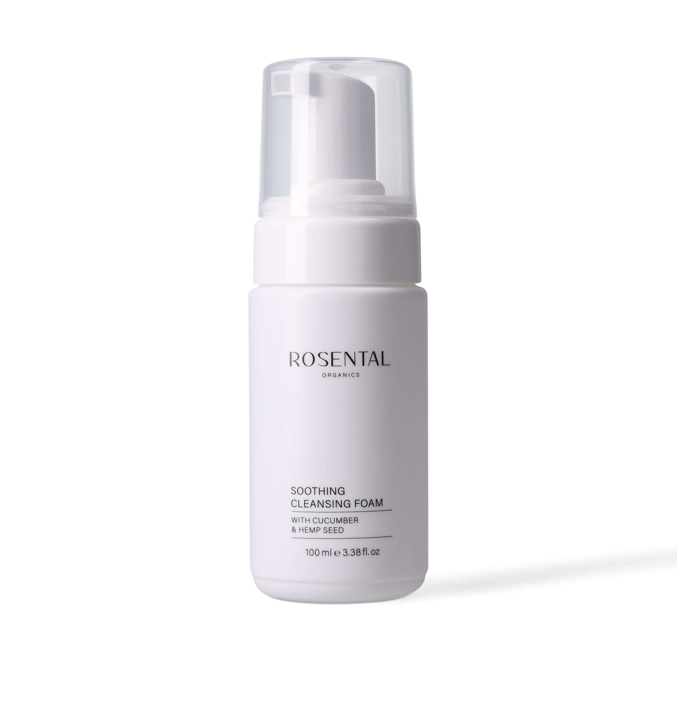 Soothing Cleansing Foam mit Gurke von Rosental Organics für eine sanfte Gesichtsreinigung.