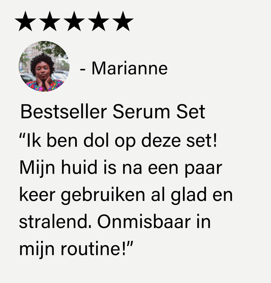 Bestseller Serum Set - Customer review