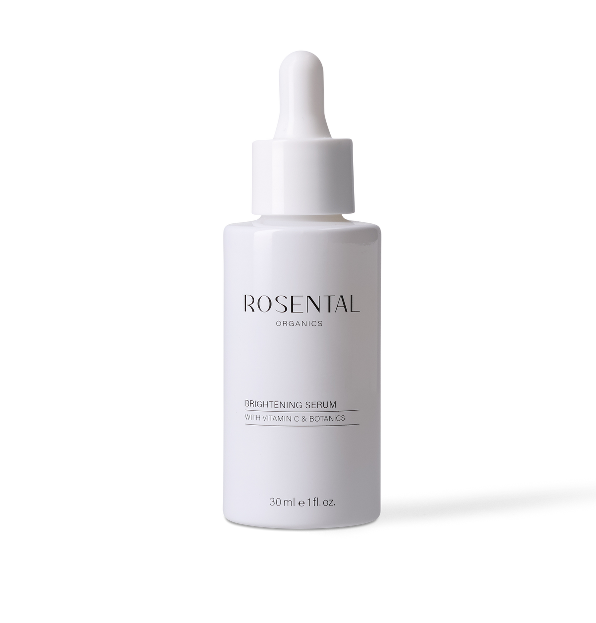 Brightening Serum met vitamine C, een oplichtend plantenserum van Rosental Organics.