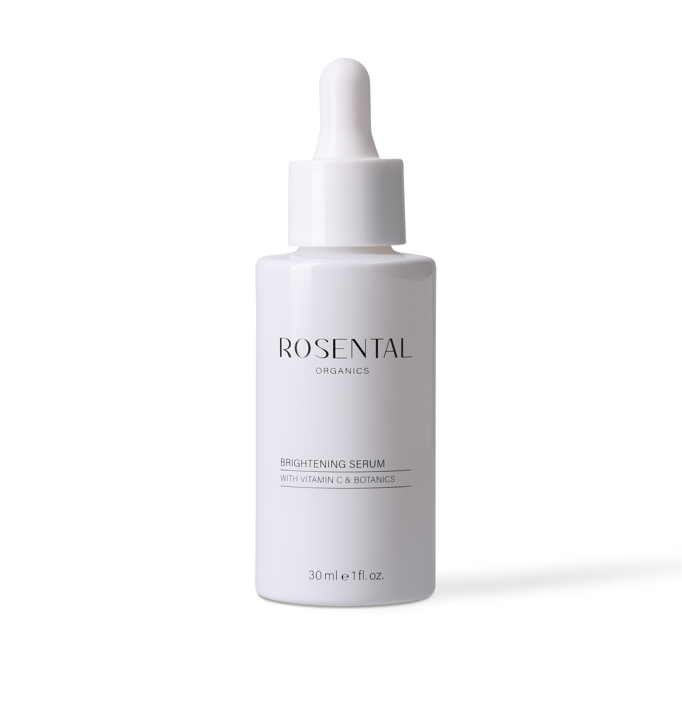 Brightening Serum met vitamine C, een oplichtend plantenserum van Rosental Organics.