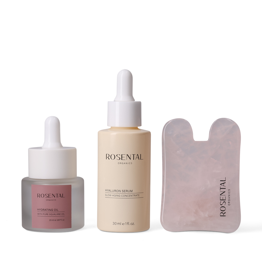 Full Hydrating Face Yoga Set | Rose Quartz