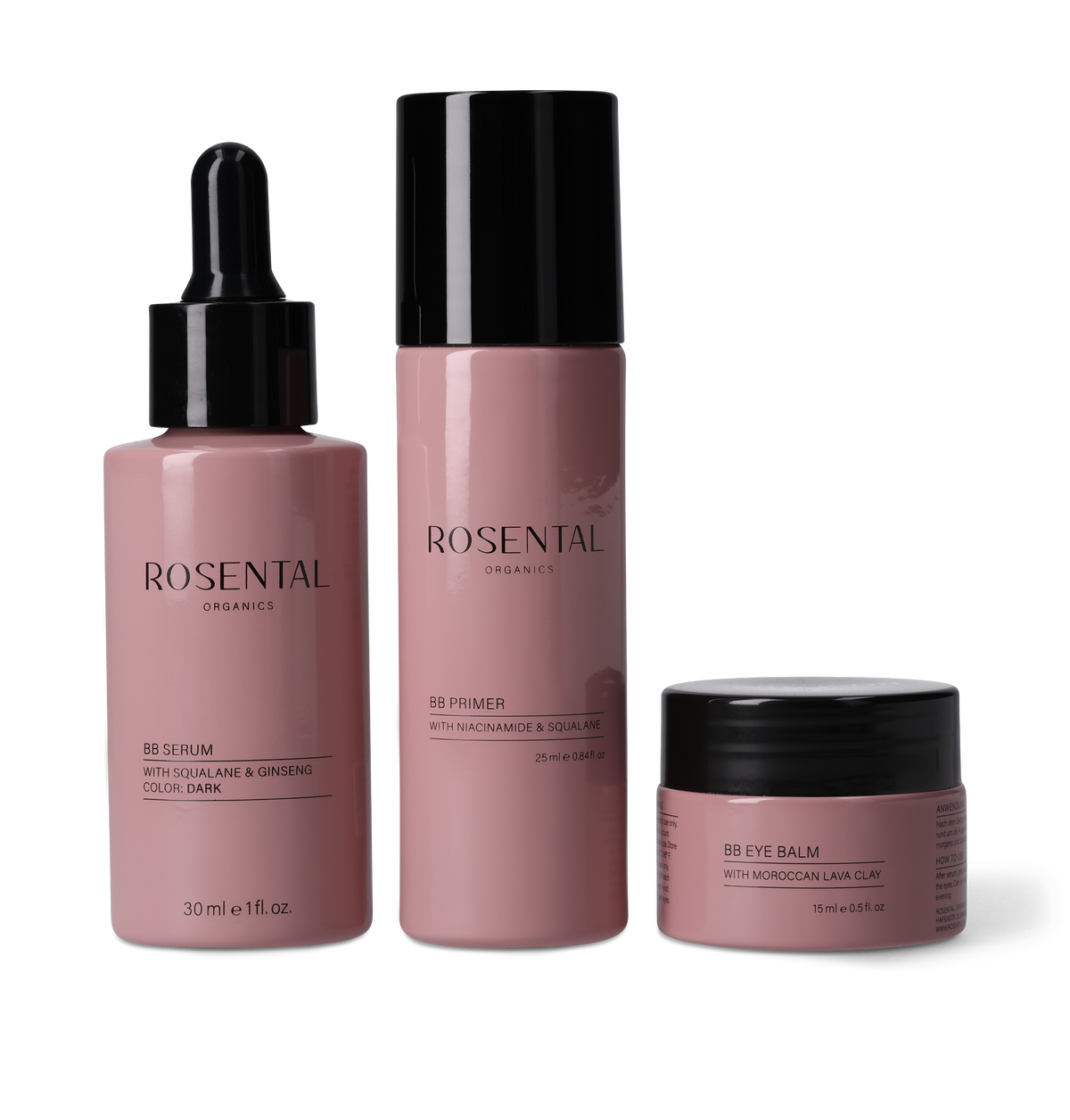 De Skin Perfecting Set van Rosental Organics voor de donkere huidtypes.