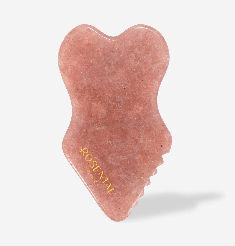 Sculpting Gua Sha | Advanced Lifting Tool | Strawberry Quartz