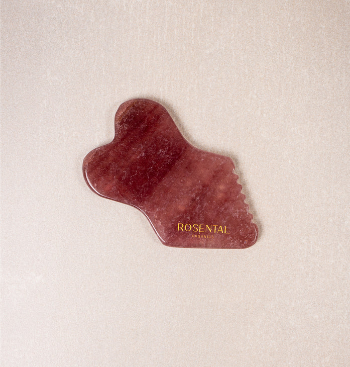 Sculpting Gua Sha | Advanced Lifting Tool | Strawberry Quartz