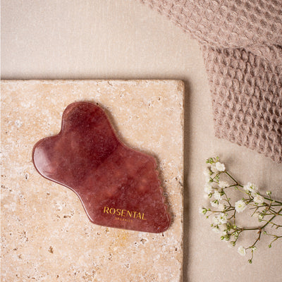 Sculpting Gua Sha | Advanced Lifting Tool | Strawberry Quartz