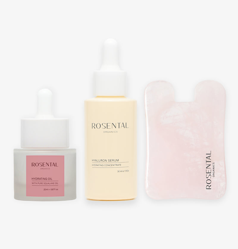 Full Hydrating Face Yoga Set | Rose Quartz