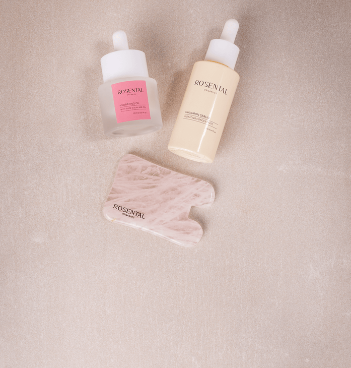 Full Hydrating Face Yoga Set | Rose Quartz