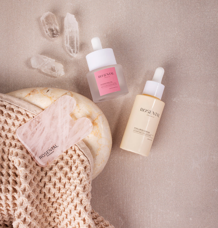 Full Hydrating Face Yoga Set | Rose Quartz