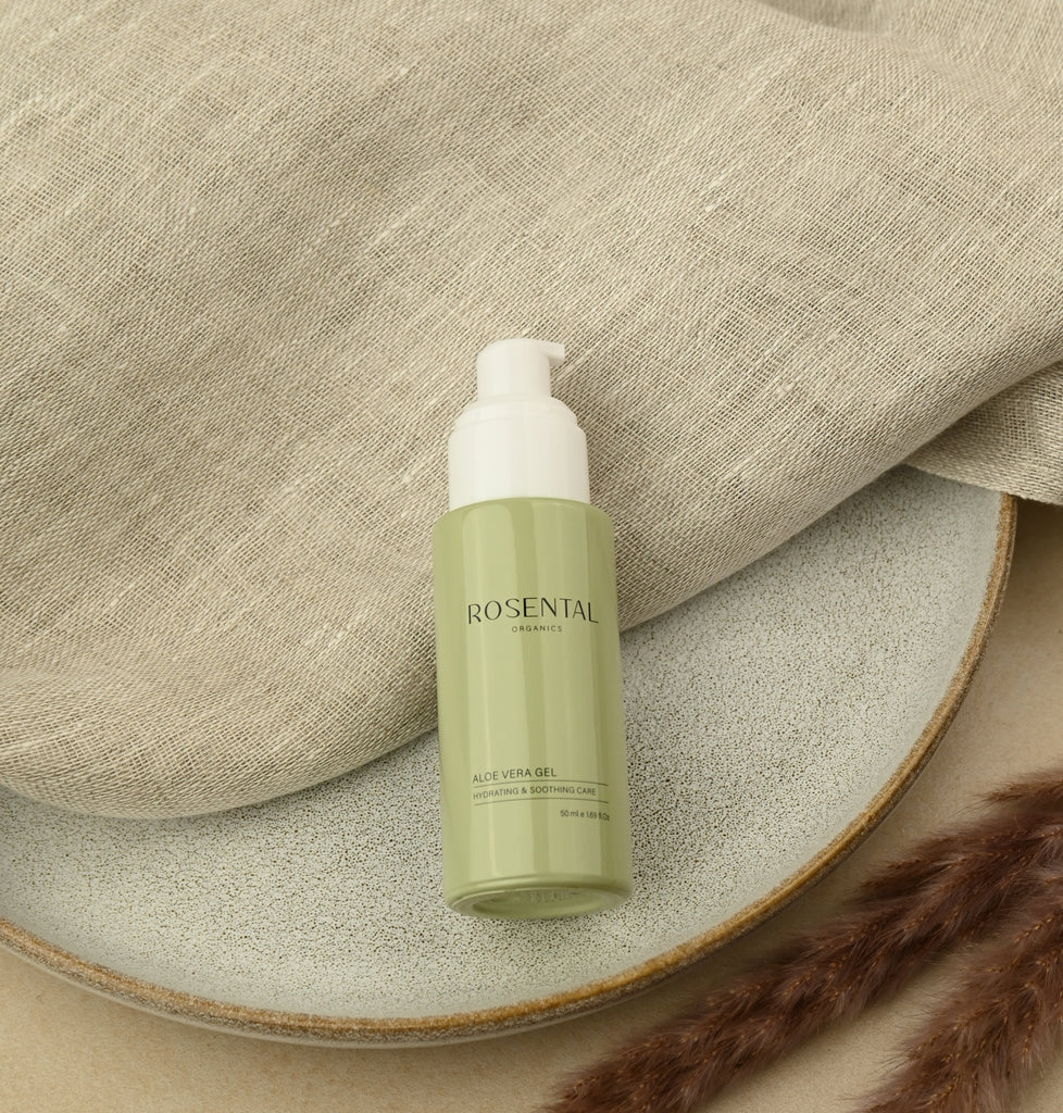 Aloe & vitamin e oil gel top