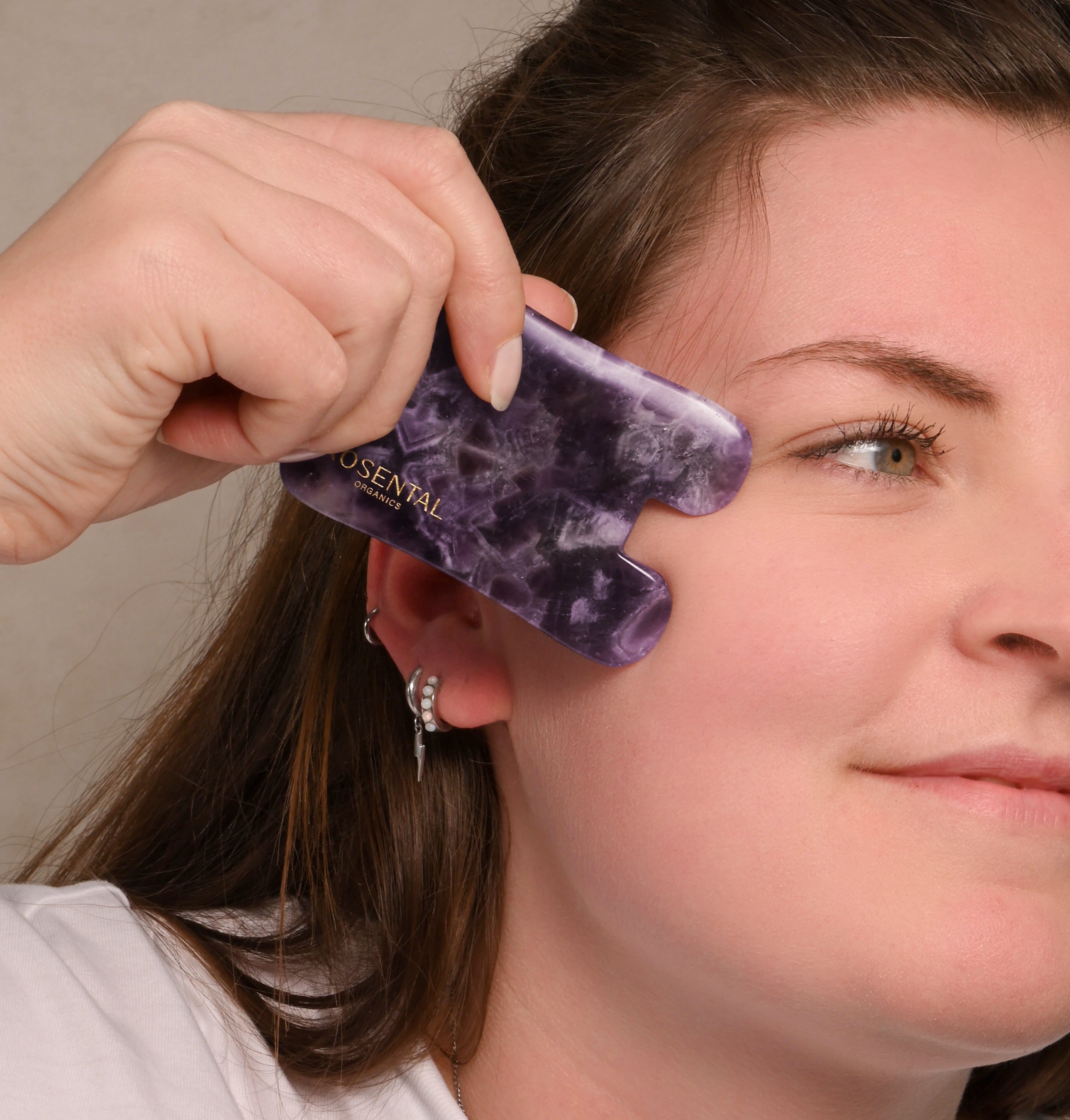 Amethyst Gua Sha | Natural Beauty Tool