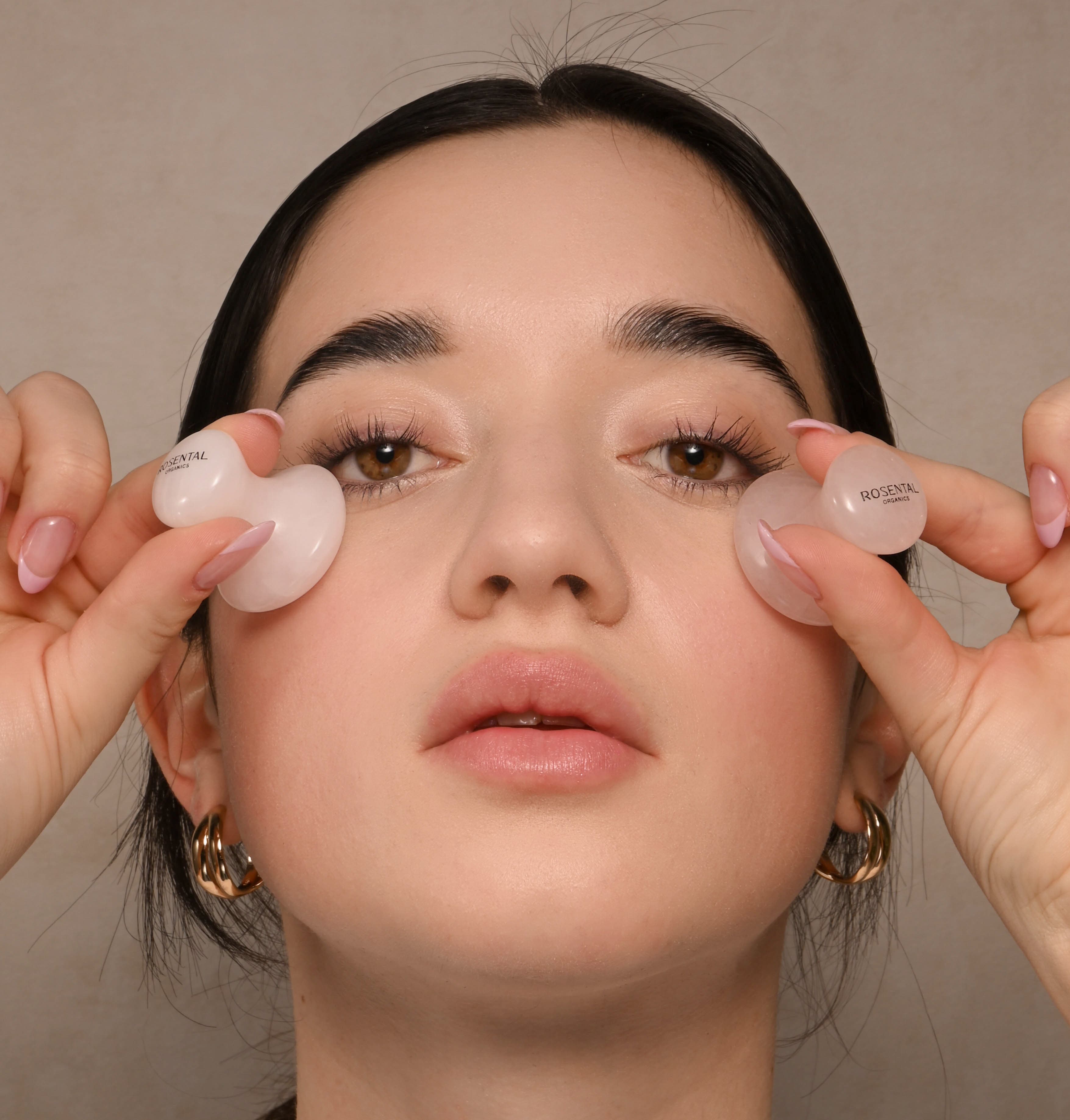 Eye Flowies Rose Quartz | Natural Lifting Tool