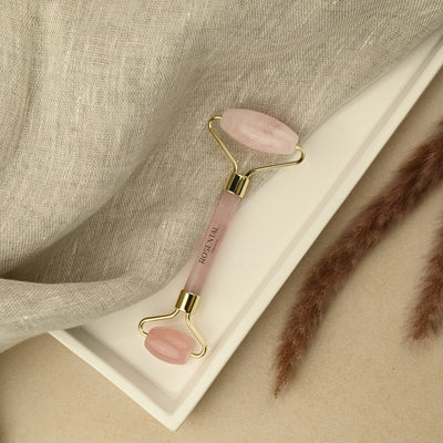 Rose Quartz Roller | Natural Beauty Tool